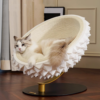 Durian Cat Bed with Sisal Scratching Board — Multi-functional Cat Bed and Scratching Post